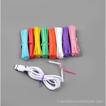 Milieuvriendelijke Factory Supply Plastic Twist Tie voor verpakking